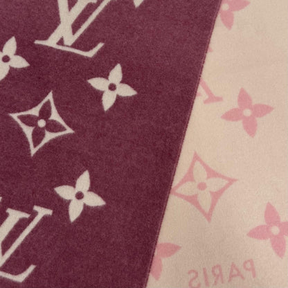 Louis Vuitton Scarf Reykjavik Gradient Cashmere 100% Rose Gray — view 4