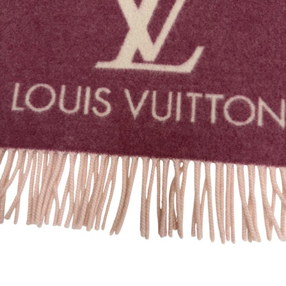 Louis Vuitton Scarf Reykjavik Gradient Cashmere 100% Rose Gray — view 5
