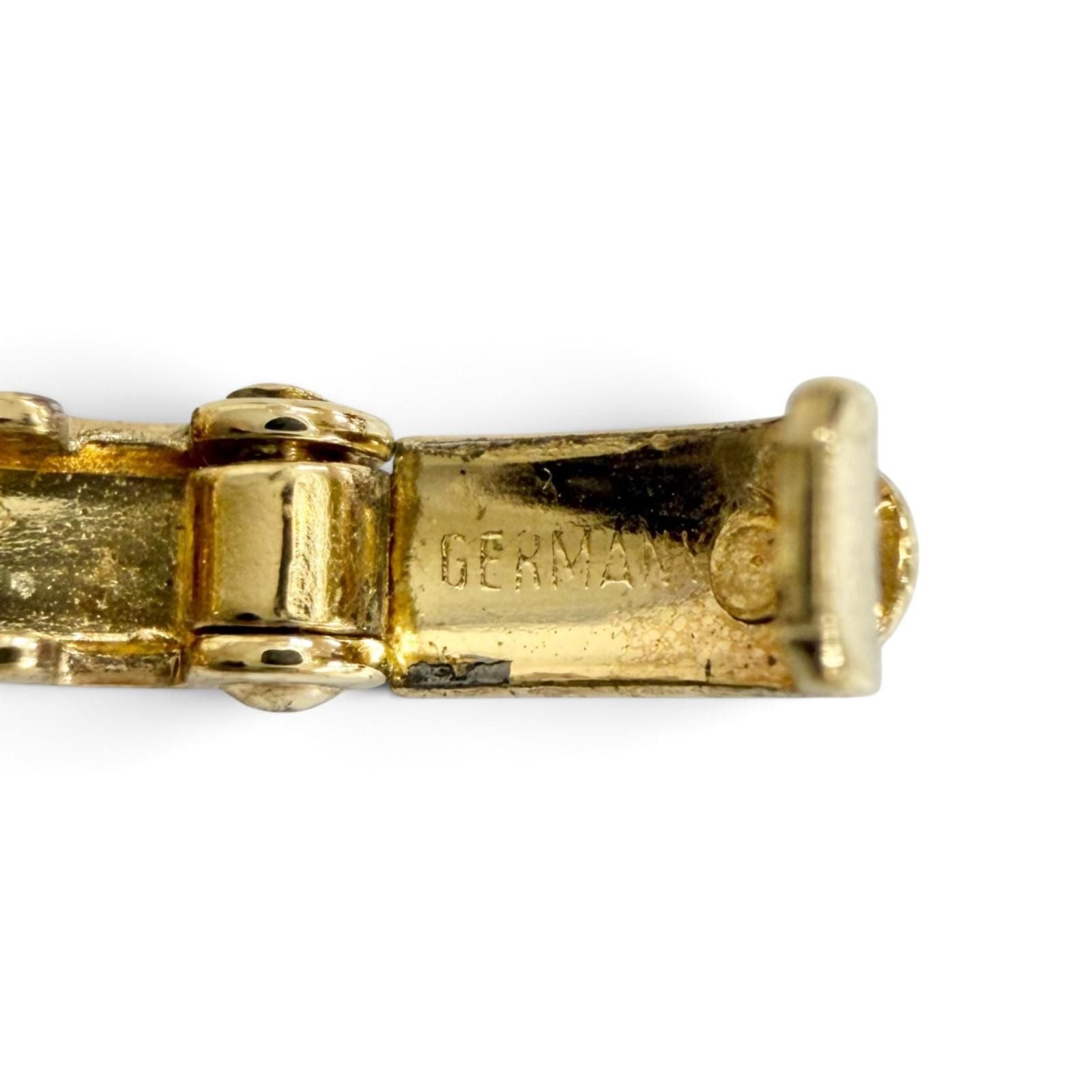 Dior Vintage Chain Choker Necklace Gold — view 7