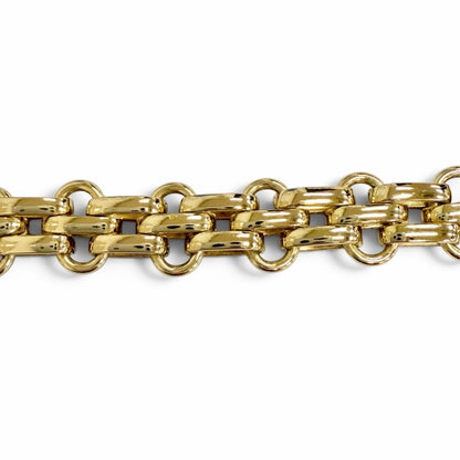 Dior Vintage Chain Choker Necklace Gold — view 3