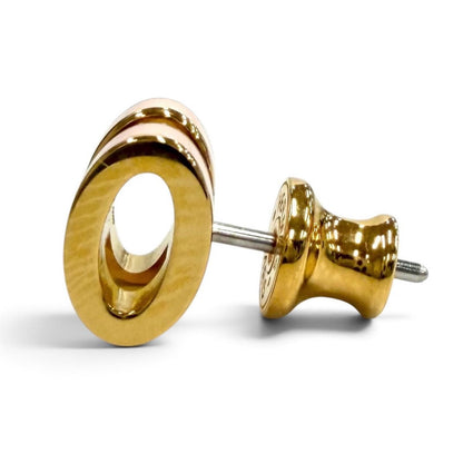 Hermes Earrings Mini Pop H Design Gold Pink — view 4