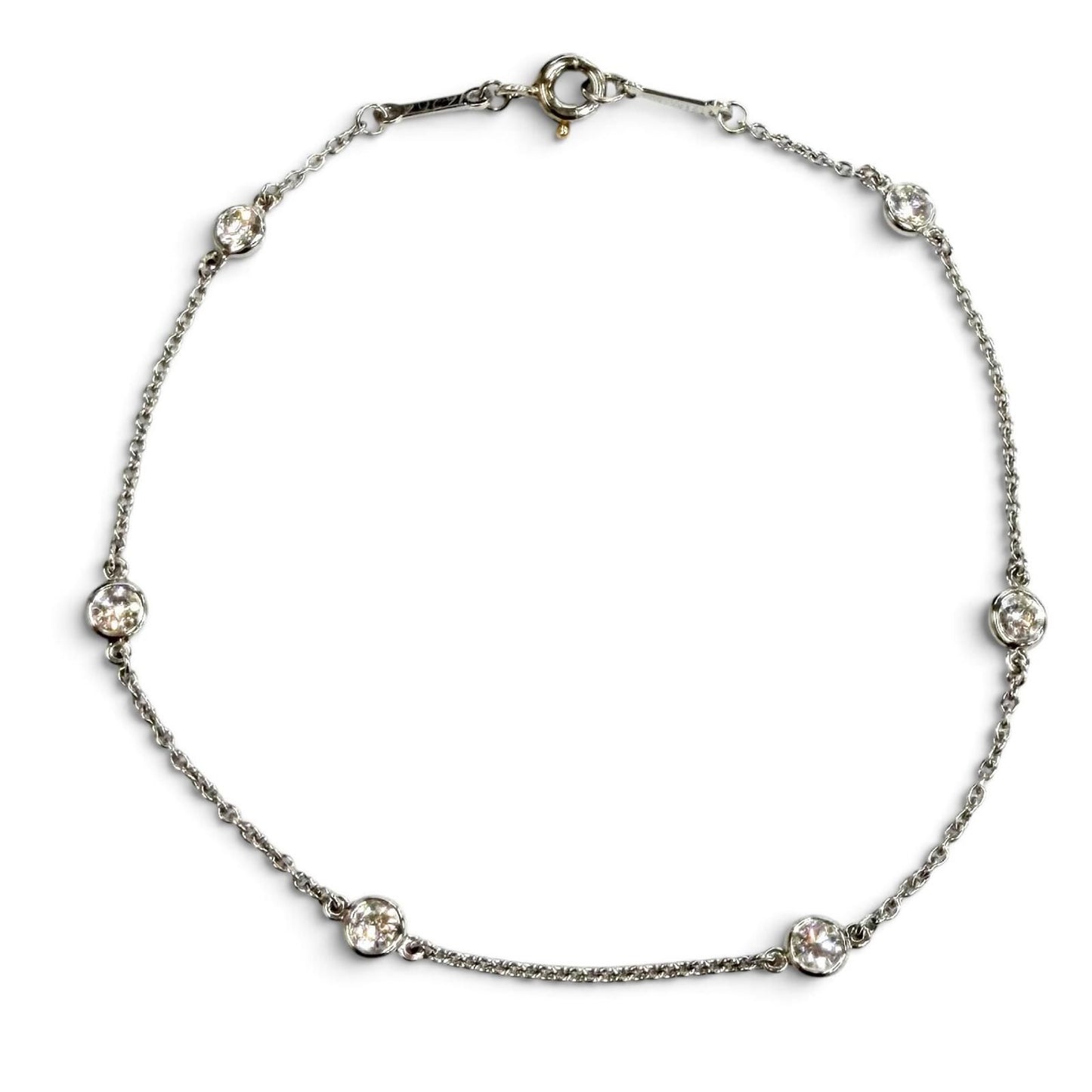 Tiffany & Co Elsa Peretti Diamond by the Yard Bracelet Frame Included