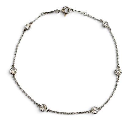 Tiffany & Co Elsa Peretti Diamond by the Yard Bracelet Frame Included