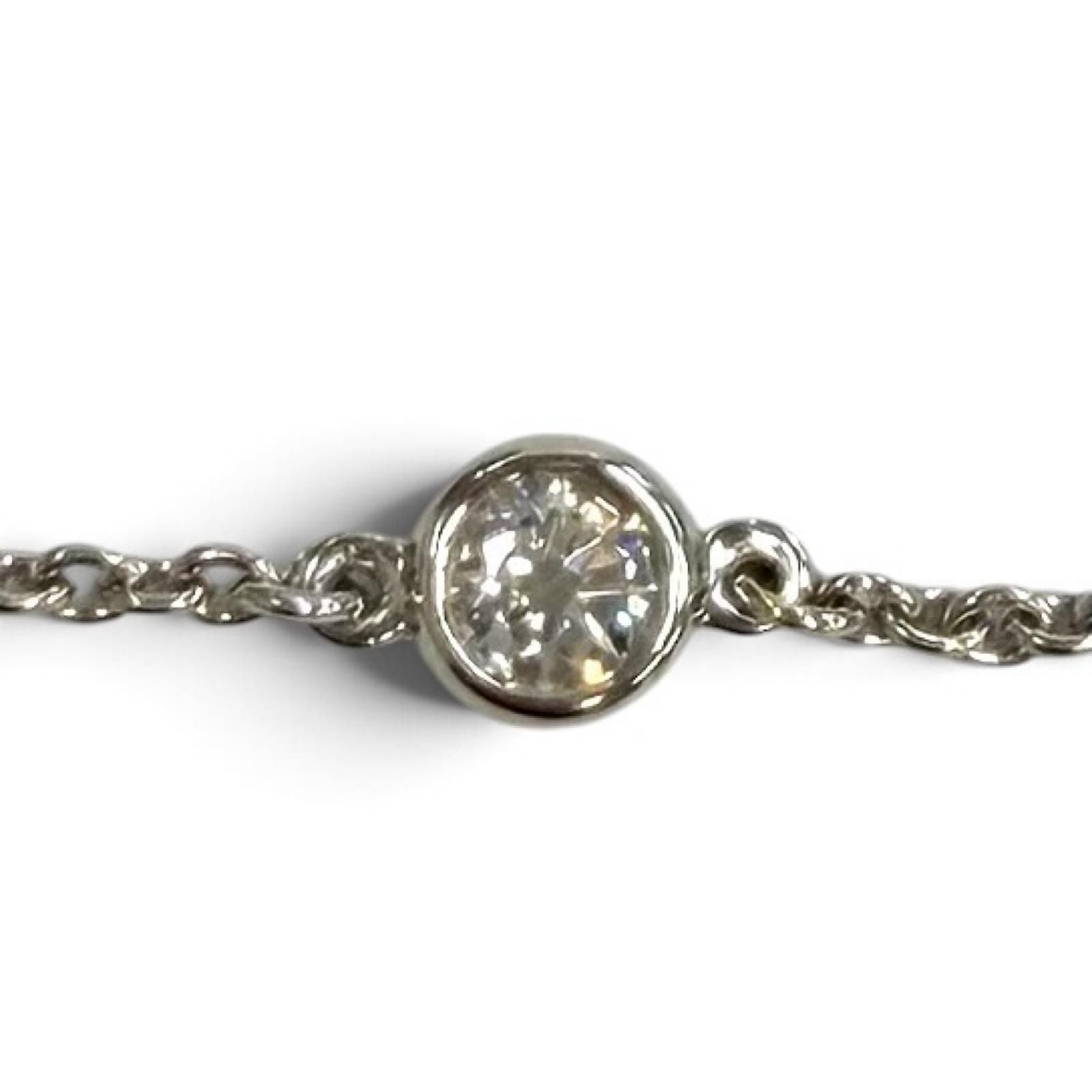 Tiffany & Co Elsa Peretti Diamond by the Yard Bracelet Frame Included — view 3