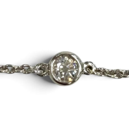 Tiffany & Co Elsa Peretti Diamond by the Yard Bracelet Frame Included — view 3