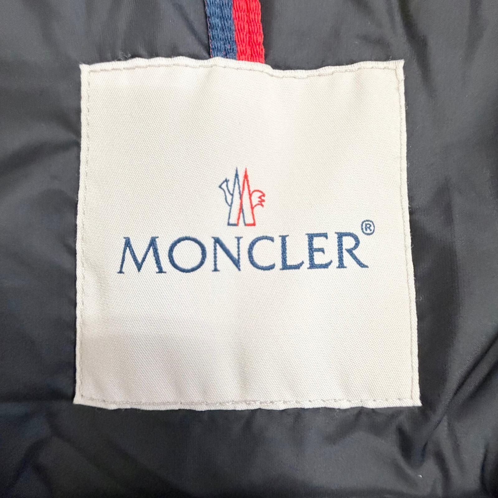 Moncler Hermifur Elmifur Logo Patch Fur Hooded Down Coat Black — view 8