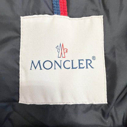 Moncler Hermifur Elmifur Logo Patch Fur Hooded Down Coat Black — view 8
