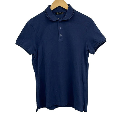 Loro Piana Short Sleeve Polo Shirt Navy M