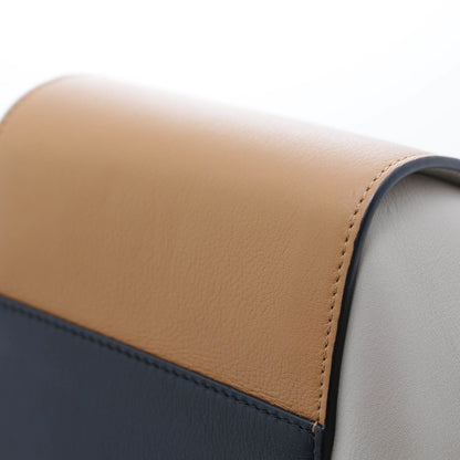 Loewe Hammock Small Brown Beige Black Calfskin Shoulder Bag — view 5