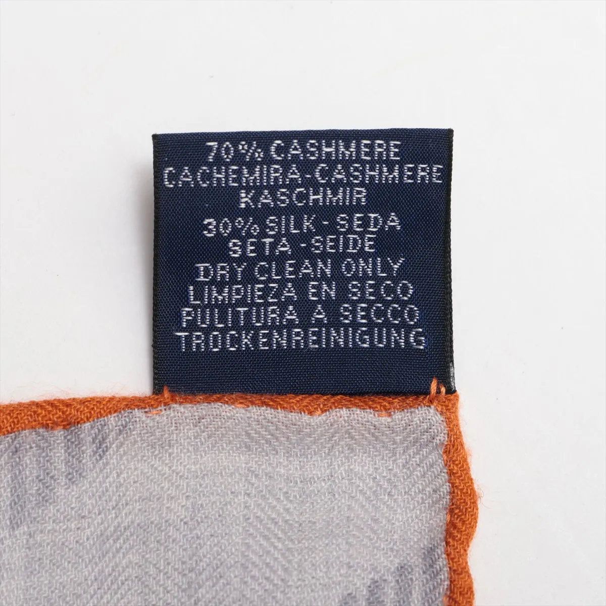 Hermes Carre 100 Mega Chariot Cashmere Silk Scarf — view 7