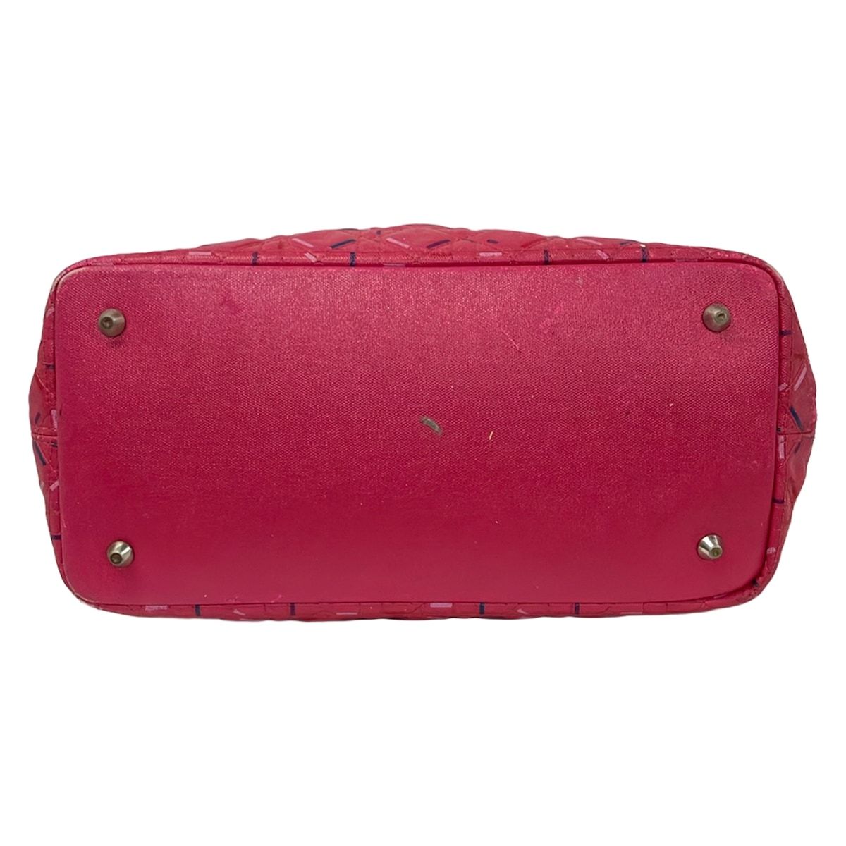 Dior Tote Bag Panarea Pink Navy Light Leather — view 5