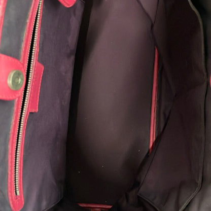 Dior Tote Bag Panarea Pink Navy Light Leather — view 7
