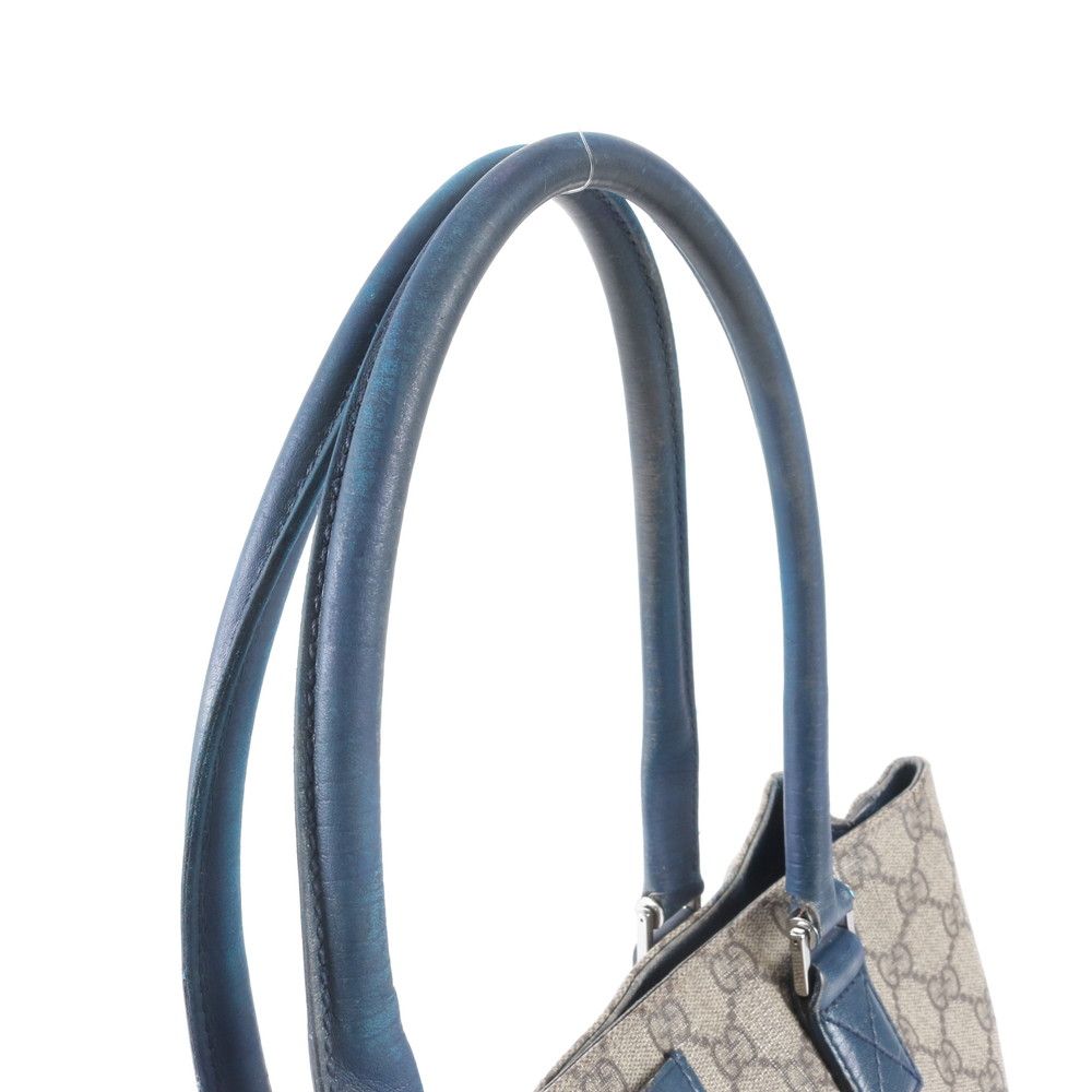 Gucci GG Supreme Leather Tote Bag Shoulder Business Document — view 2