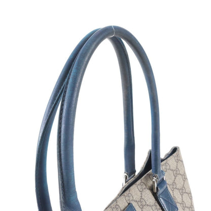 Gucci GG Supreme Leather Tote Bag Shoulder Business Document — view 2