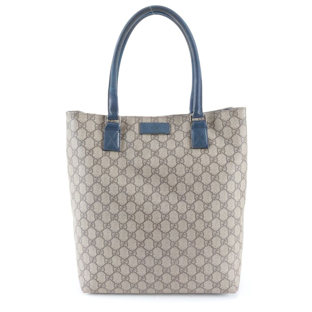 Gucci GG Supreme Leather Tote Bag Shoulder Business Document
