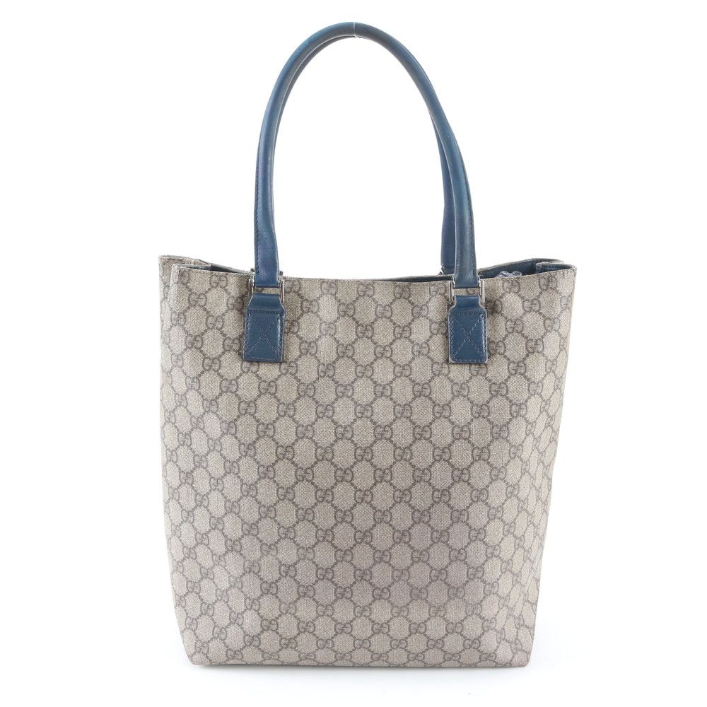Gucci GG Supreme Leather Tote Bag Shoulder Business Document — view 3