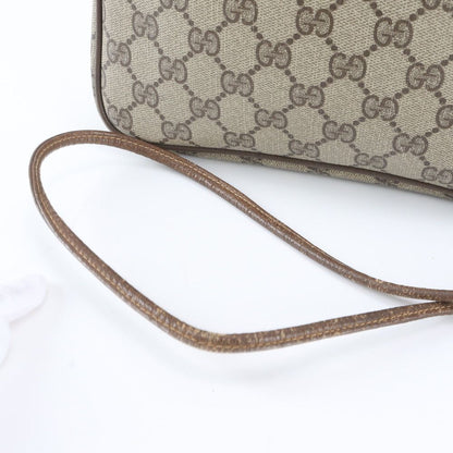Gucci Vintage GG Supreme Leather Shoulder Bag Crossbody Hand — view 2
