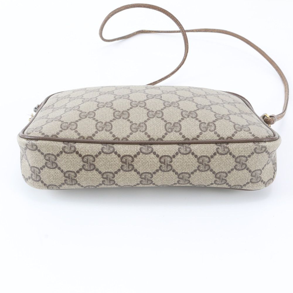 Gucci Vintage GG Supreme Leather Shoulder Bag Crossbody Hand — view 5