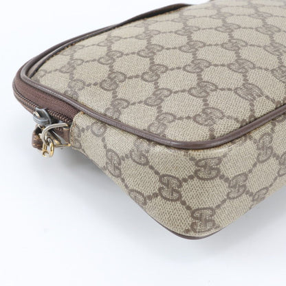 Gucci Vintage GG Supreme 004 58 Leather Shoulder Bag Crossbody Hand — view 6