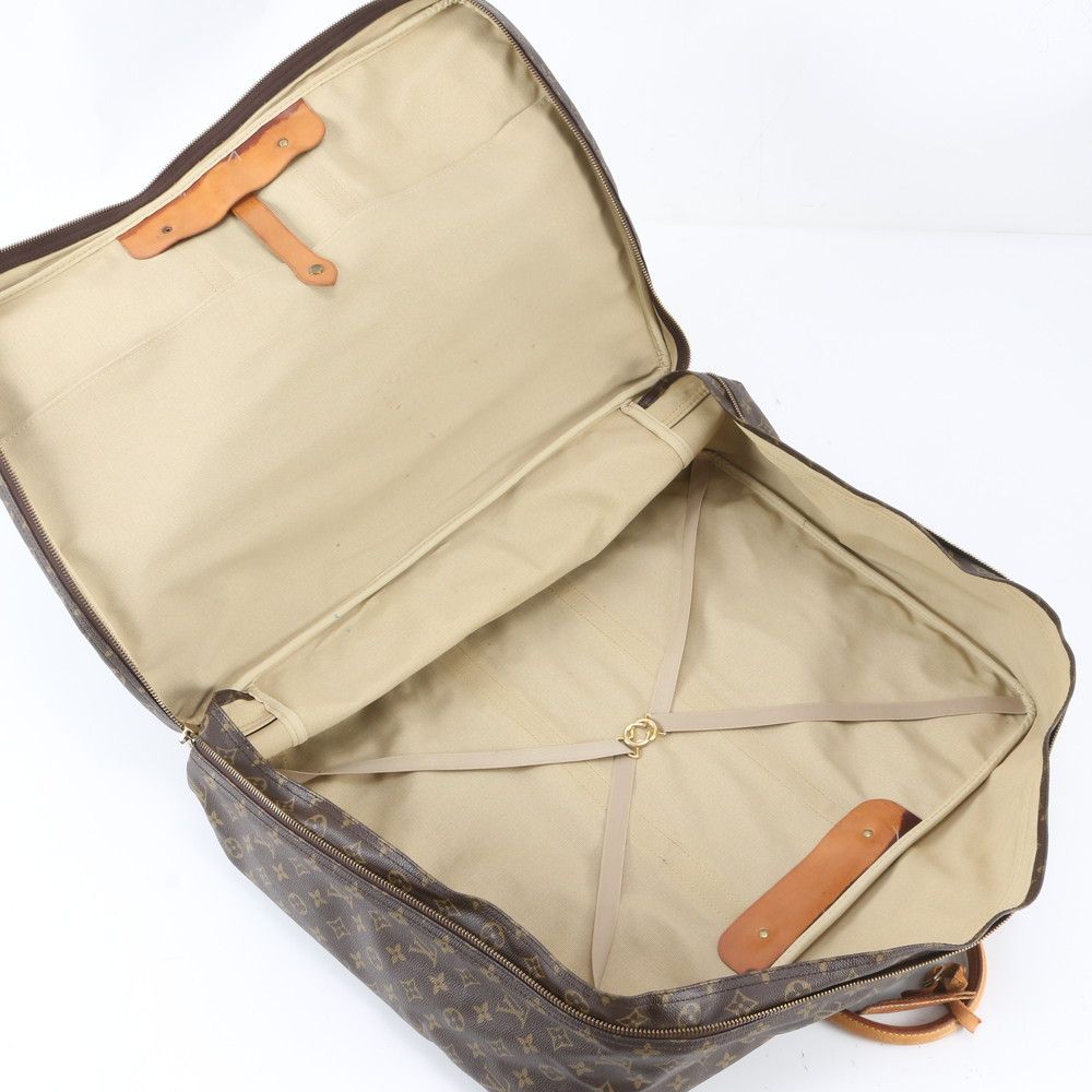 Louis Vuitton Monogram Sirius 55 Leather Boston Bag Tote Carry — view 7