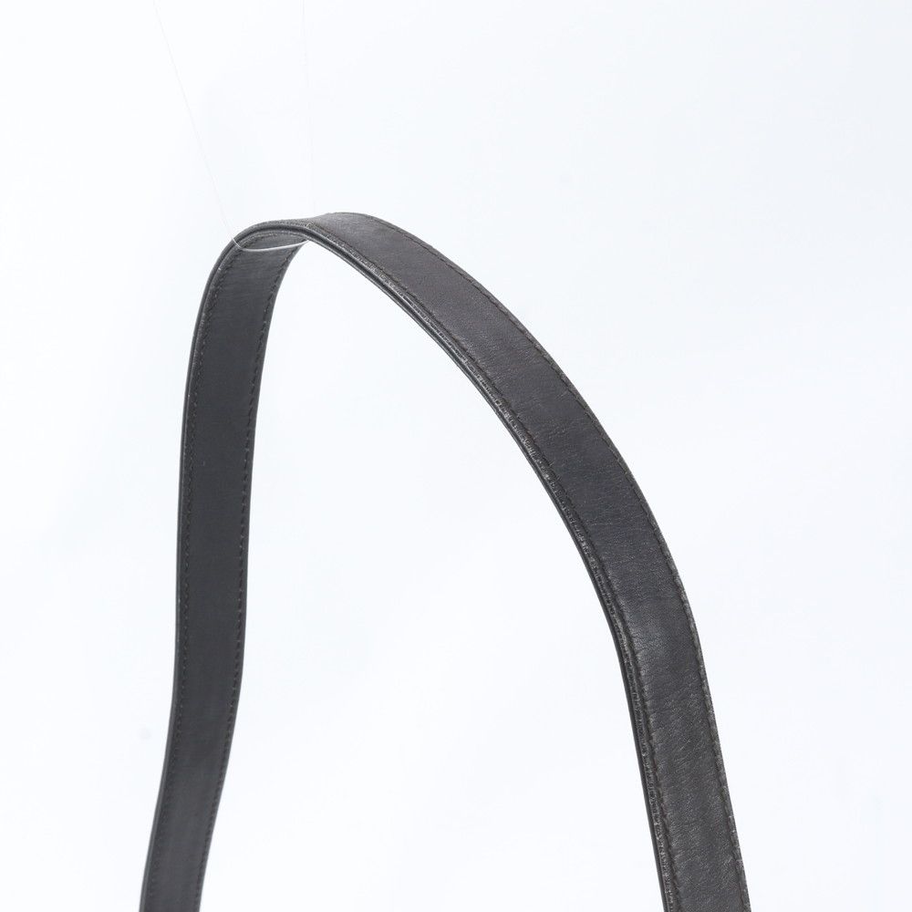Gucci Vintage Leather Shoulder Bag Black — view 2