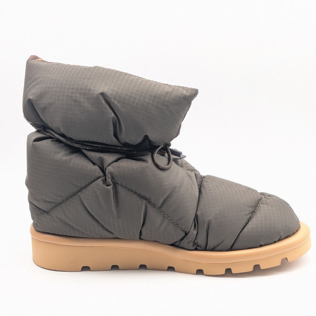 Louis Vuitton Pillow Line Monogram Nylon Khaki Ankle Boots Short Shoes — view 3