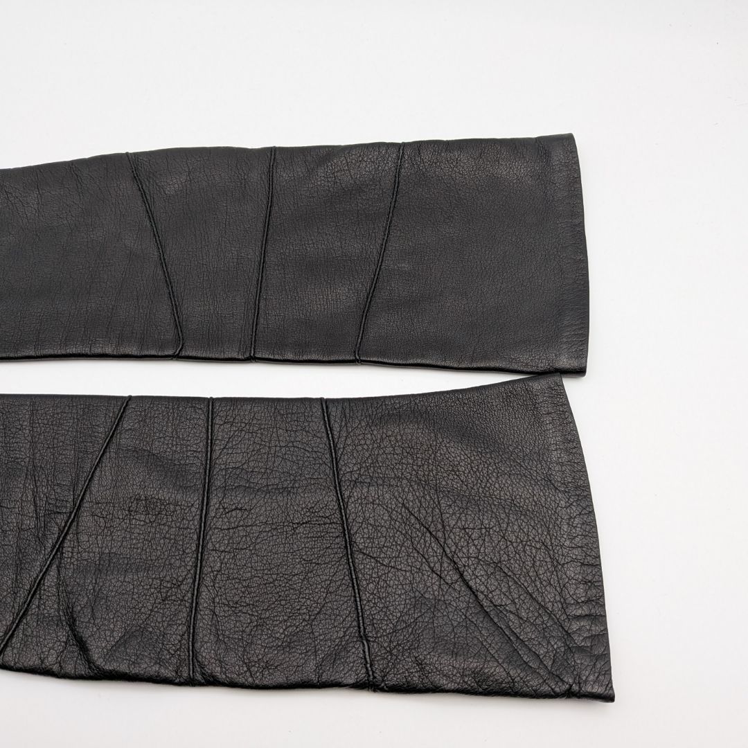 Louis Vuitton Gloves Long Leather Black Sheep — view 5