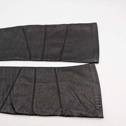 Louis Vuitton Gloves Long Leather Black Sheep — view 5
