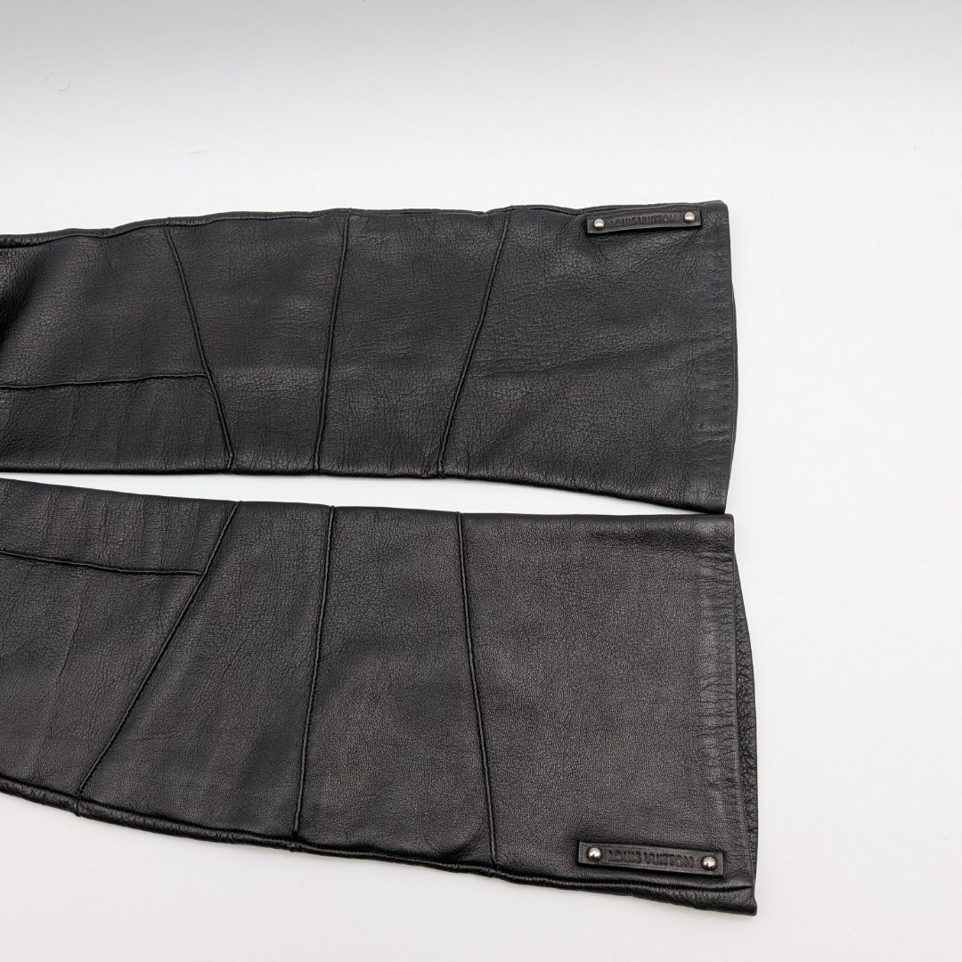 Louis Vuitton Gloves Long Leather Black Sheep — view 4