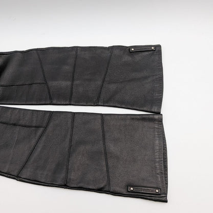 Louis Vuitton Gloves Long Leather Black Sheep — view 4