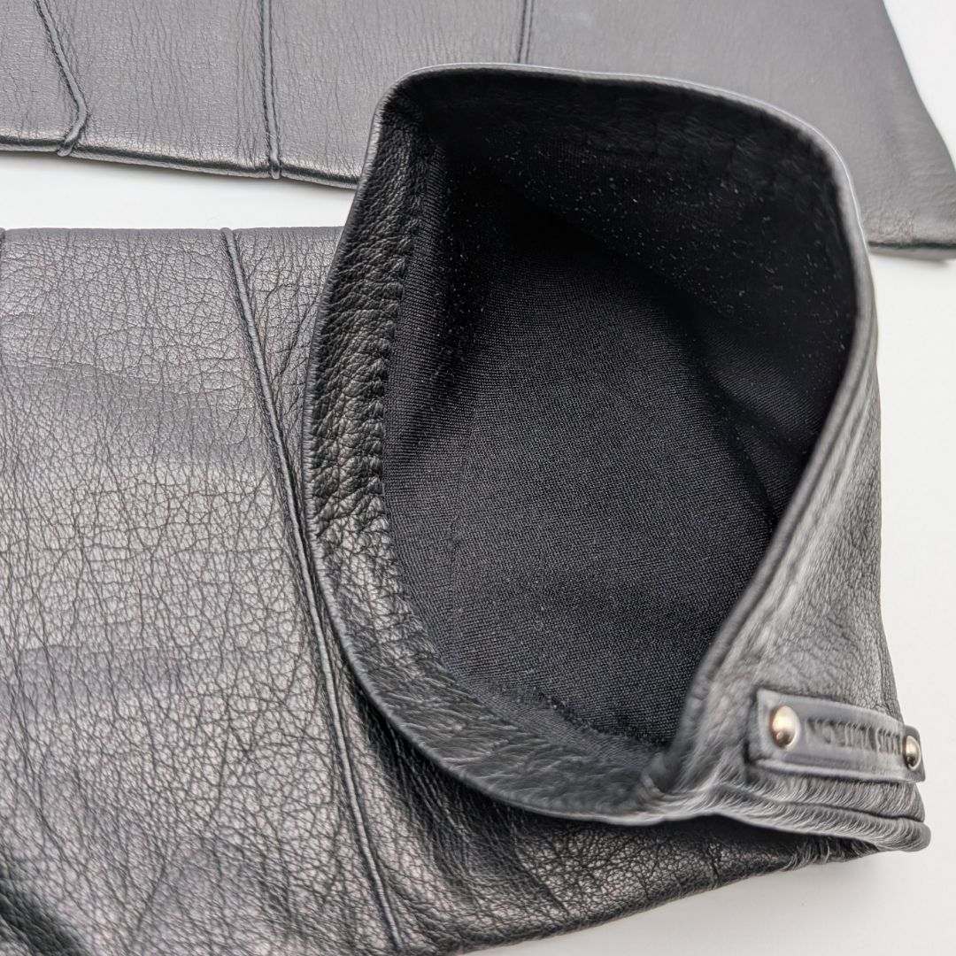 Louis Vuitton Gloves Long Leather Black Sheep — view 7
