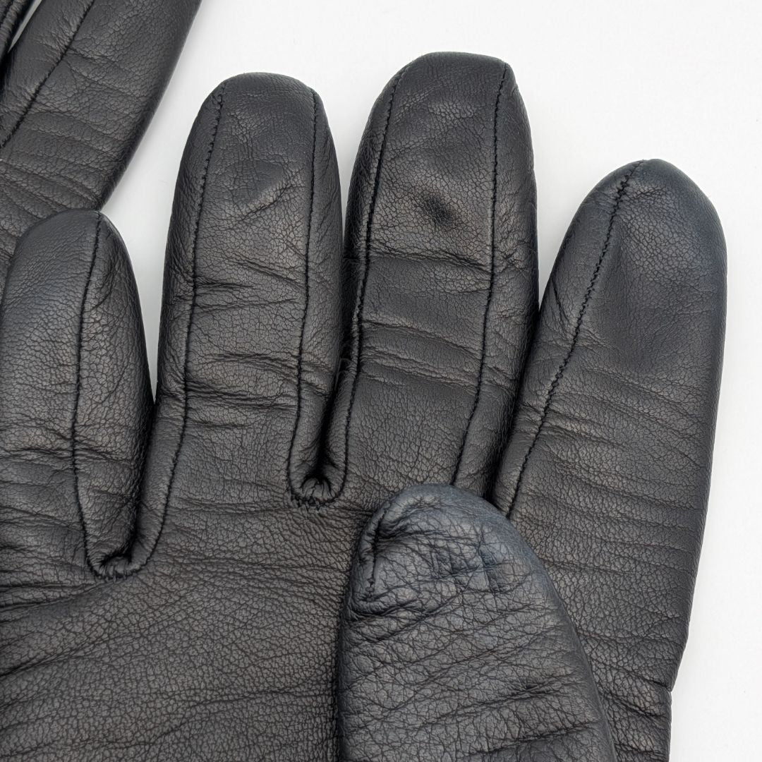 Louis Vuitton Gloves Long Leather Black Sheep — view 6