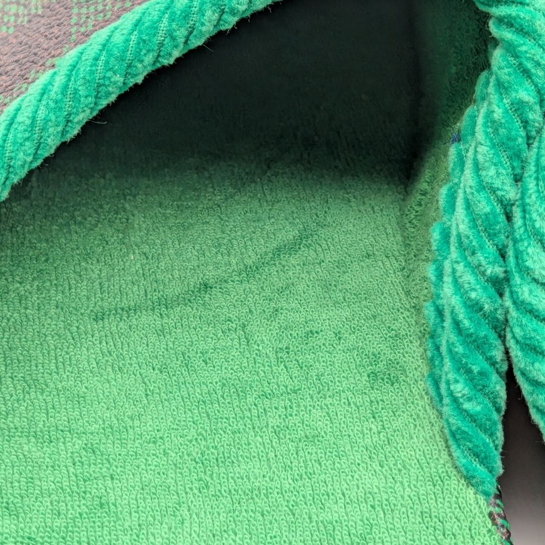Louis Vuitton Palace Line Damier Green Brown Sandals Slippers — view 8