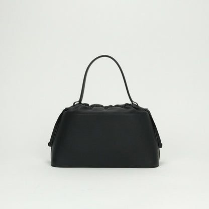 Hermes de Paris Tote Epsom Noir Black Silver Handbag
