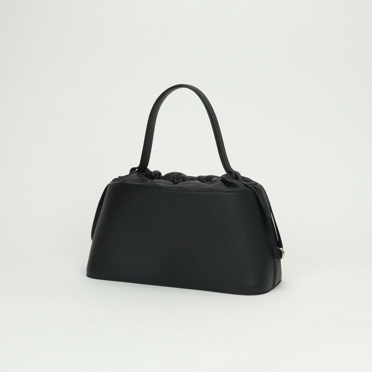 Hermes de Paris Tote Epsom Noir Black Silver Handbag — view 2
