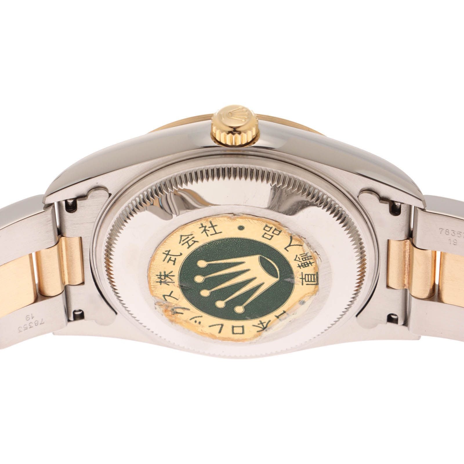 Rolex Perpetual Date Gray 18k Yellow Gold Stainless Steel Automatic — view 5