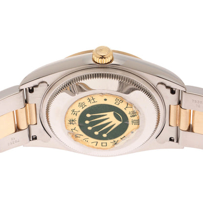 Rolex Perpetual Date Gray 18k Yellow Gold Stainless Steel Automatic — view 5