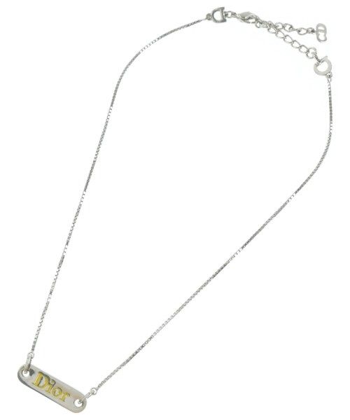 Dior Necklace Silver — view 2