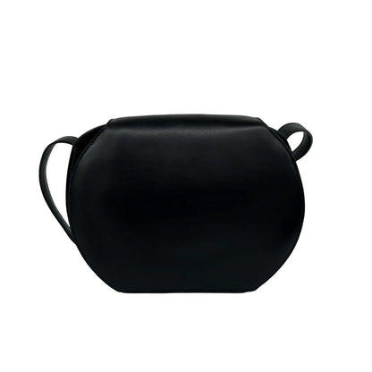 Celine Vintage Star Ball Logo Calf Leather Mini Shoulder Bag Pochette Black — view 3