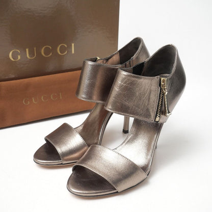 Gucci Sandals Side Zip High Heels RB