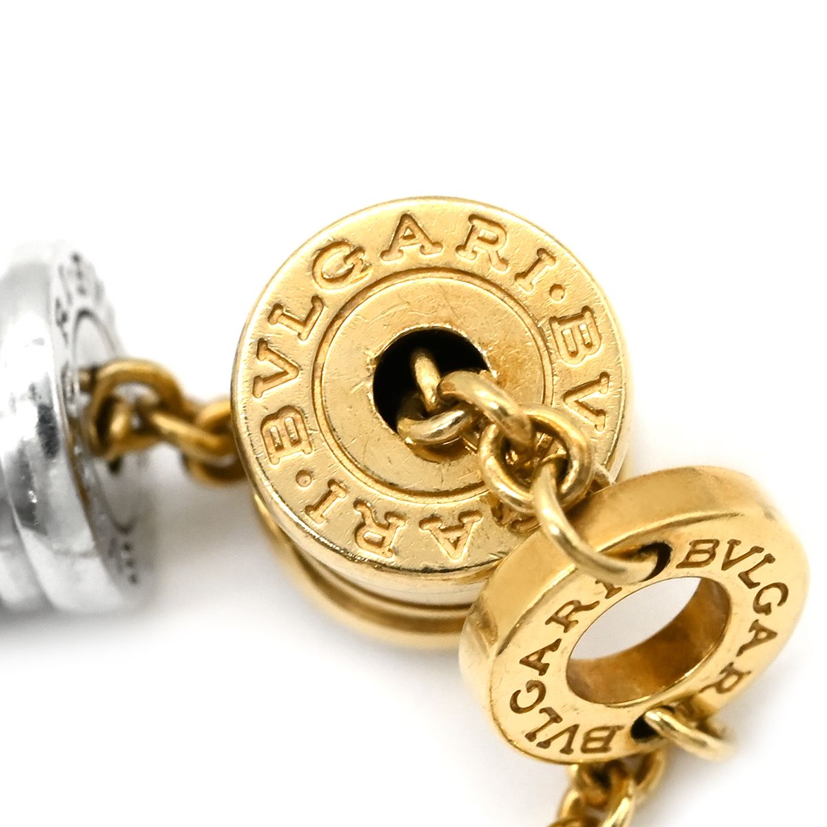 Bvlgari Bracelet B.zero1 Three Element Yellow Gold Pink White WG YG PG — view 3