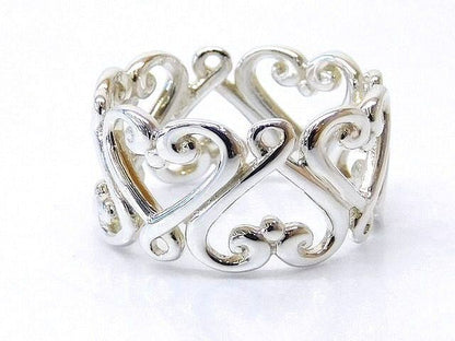 Tiffany & Co Pleaty Paloma Venice Goldoni Band Ring Silver