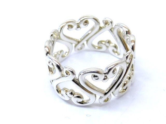 Tiffany & Co Pleaty Paloma Venice Goldoni Band Ring Silver — view 2