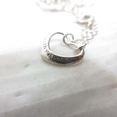 Tiffany & Co Open Heart Bracelet Silver Elsa Peretti — view 4