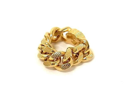 Gucci Interlocking G XS Gold Ring — view 2