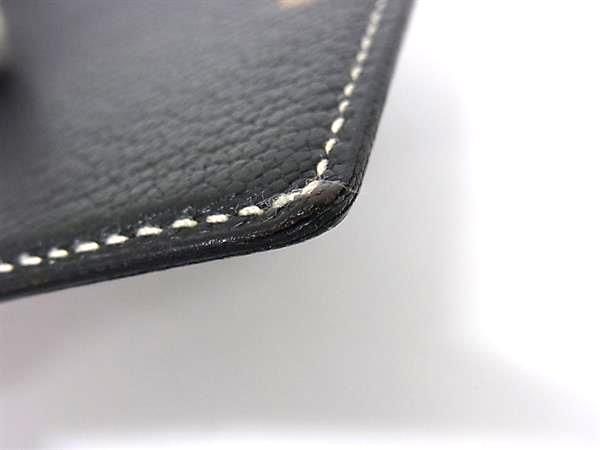 Loro Piana Leather Card Case Black — view 5