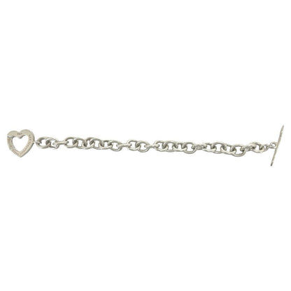 Tiffany & Co Vintage Heart Arrow Bracelet 925 Sterling Silver — view 6
