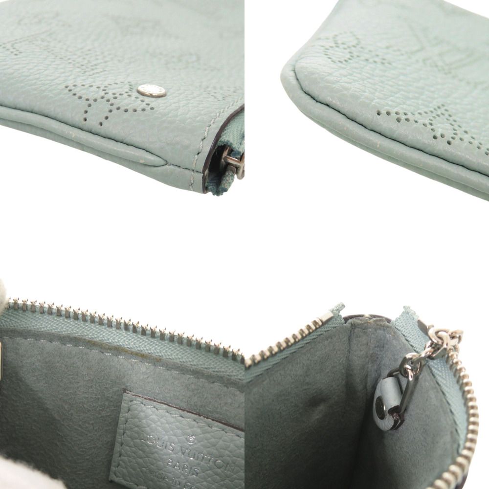 Louis Vuitton Pochette Cles Monogram Mahina IC Vert Lagoon — view 8