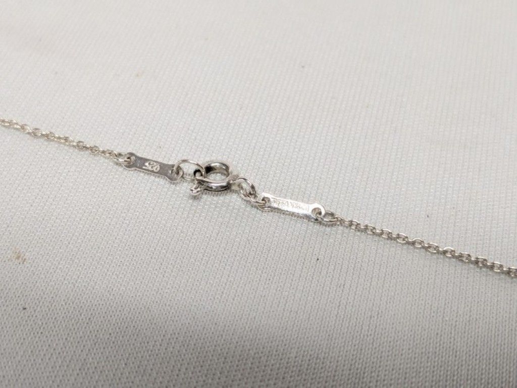 Tiffany & Co Necklace Letter Silver — view 3