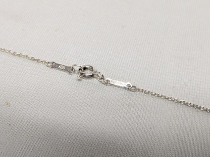 Tiffany & Co Necklace Letter Silver — view 3